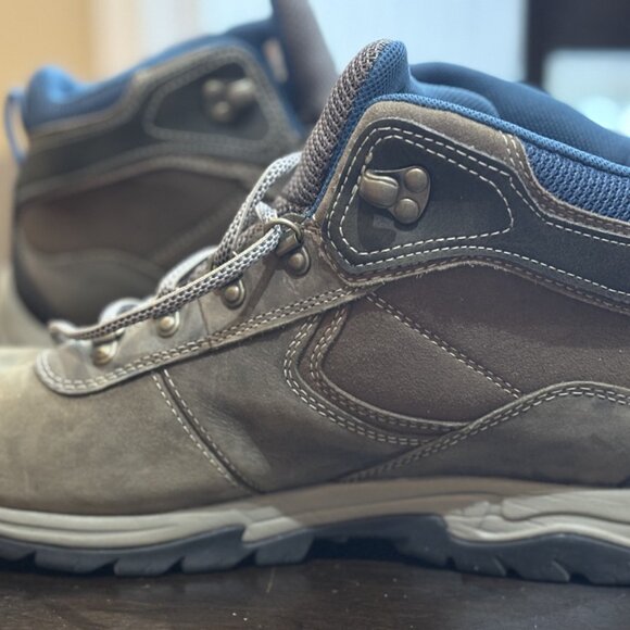 Timberland Women's Mt. Maddsen Mid WaterProof Hiking Boots – Grey/Olive - Picture 15 of 15